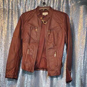 Faux Leather Jacket